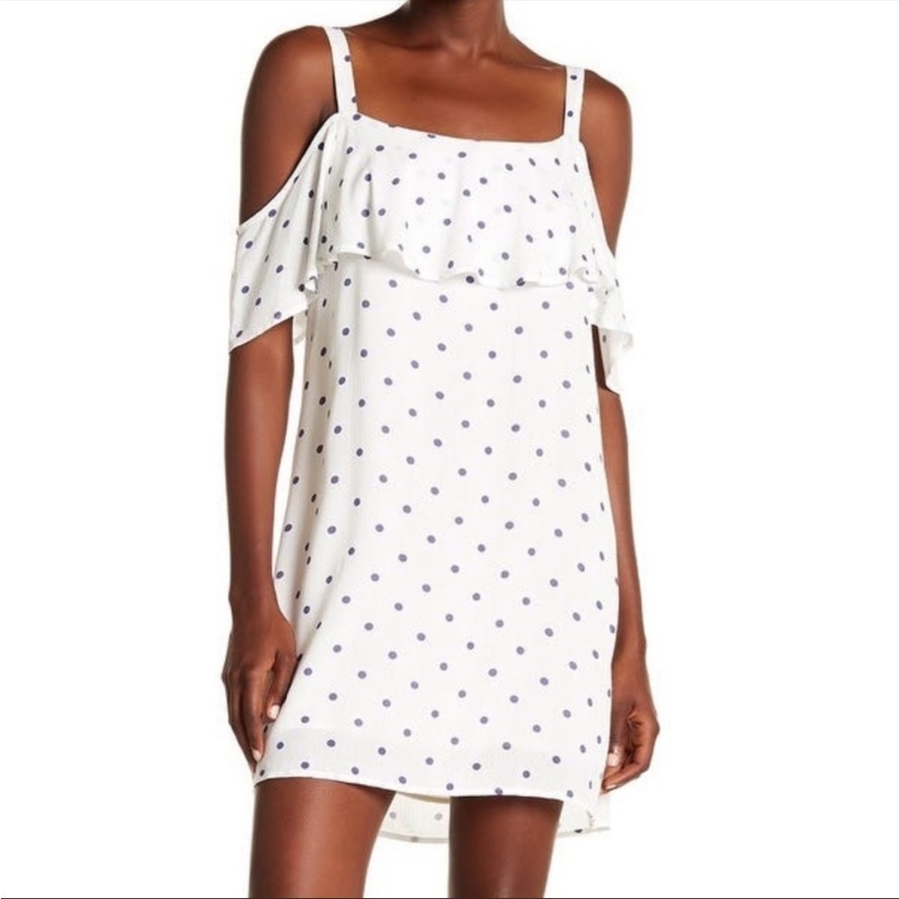 Splendid Polka Dot Summer Dress S